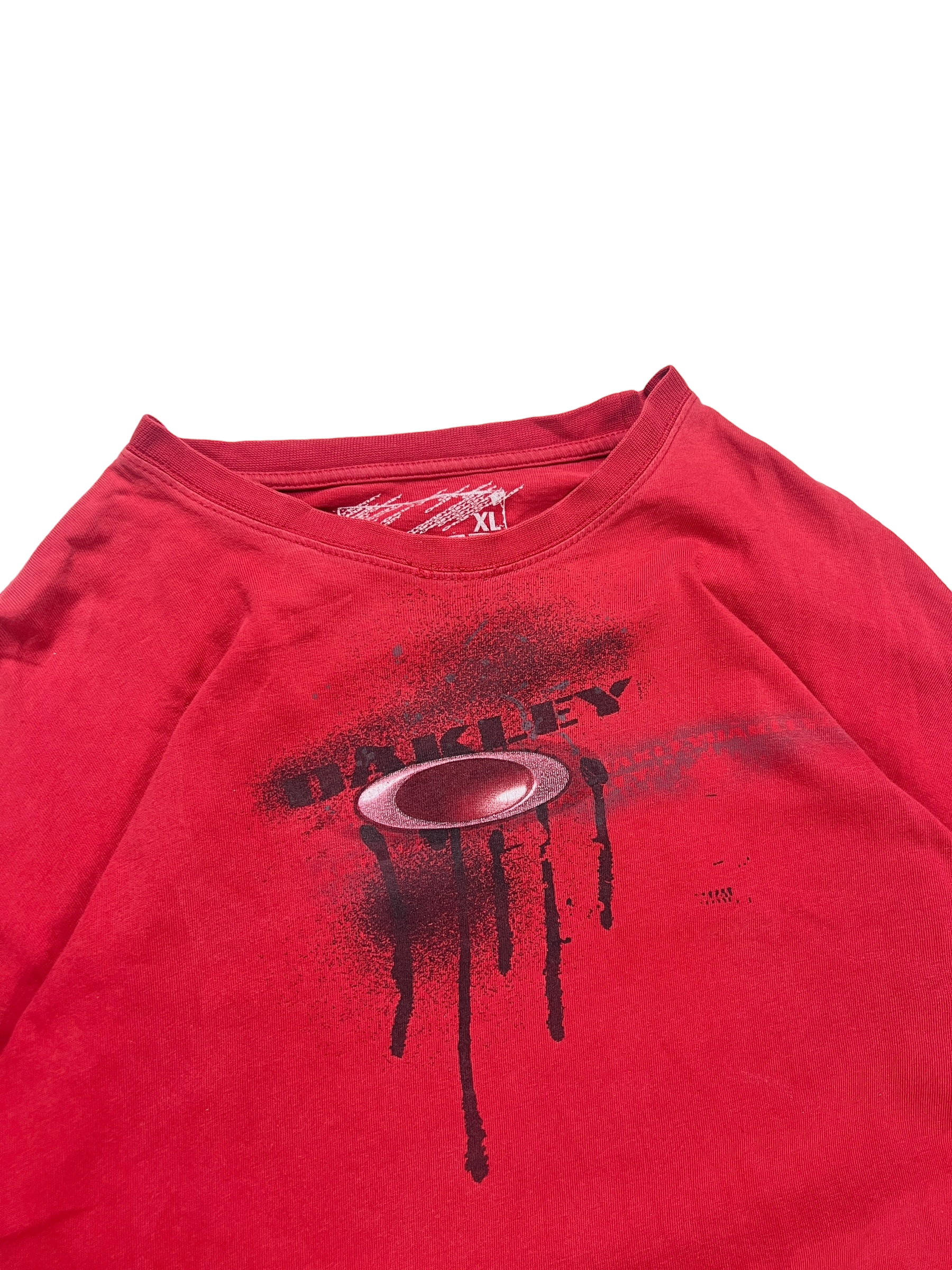 00's Oakley long sleeve icon tee - XL
