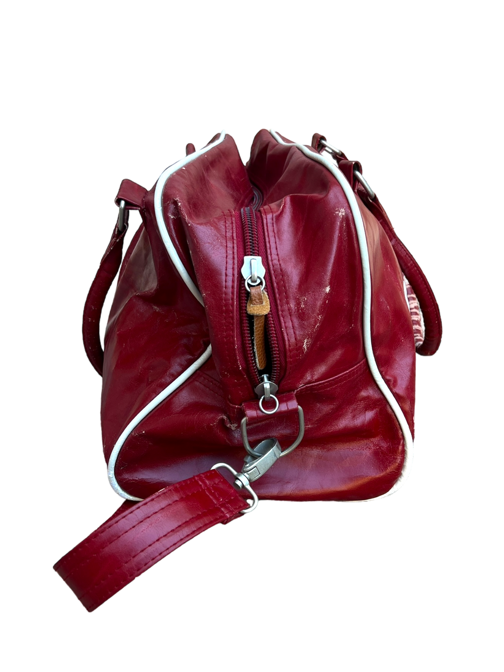 Onitsuka Tiger leather sport bag