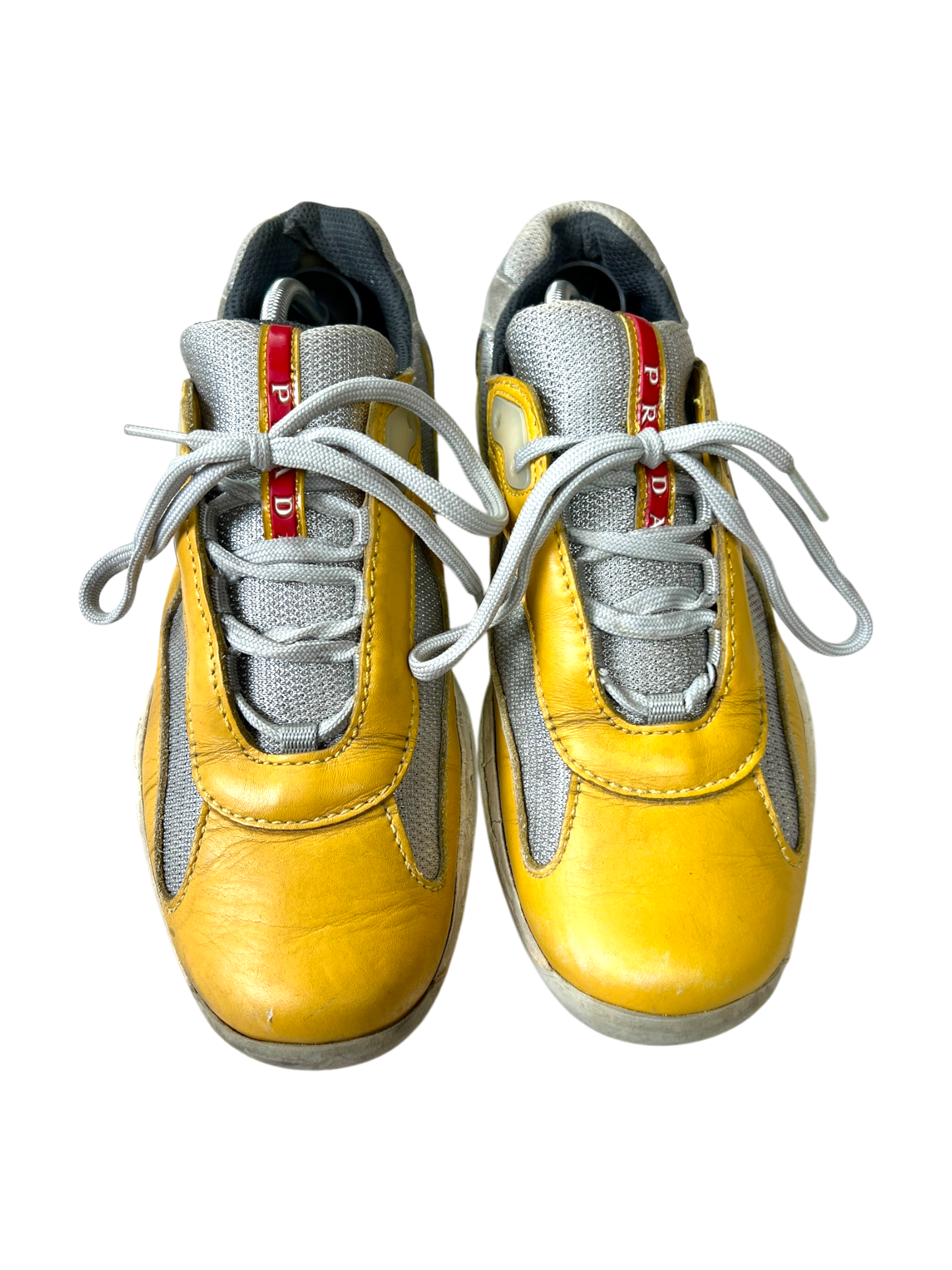 Prada America Cup Mustard shoes