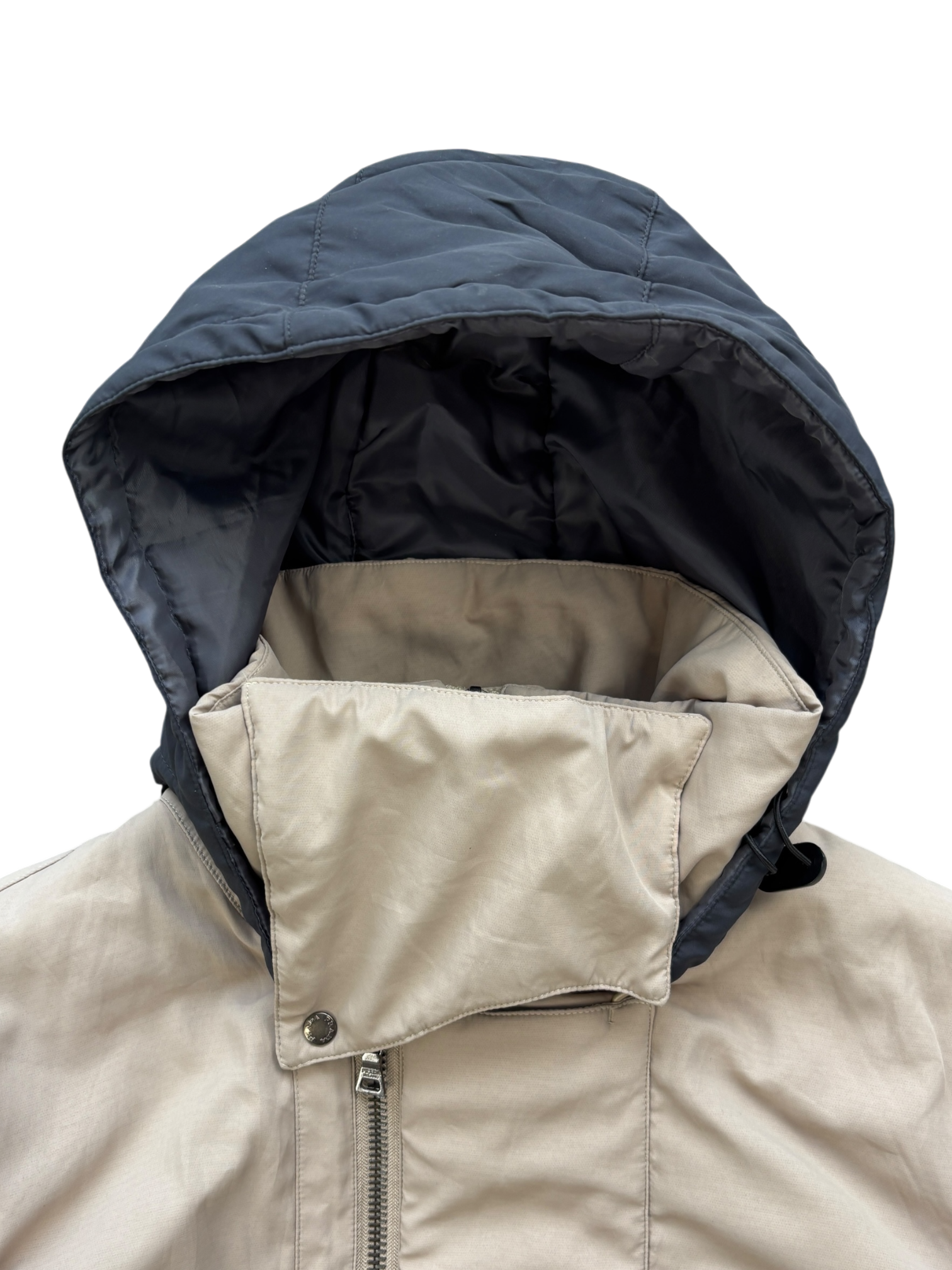 00S PRADA SPORT GORE-TEX PADDED DOUBLE ZIPPER JACKET