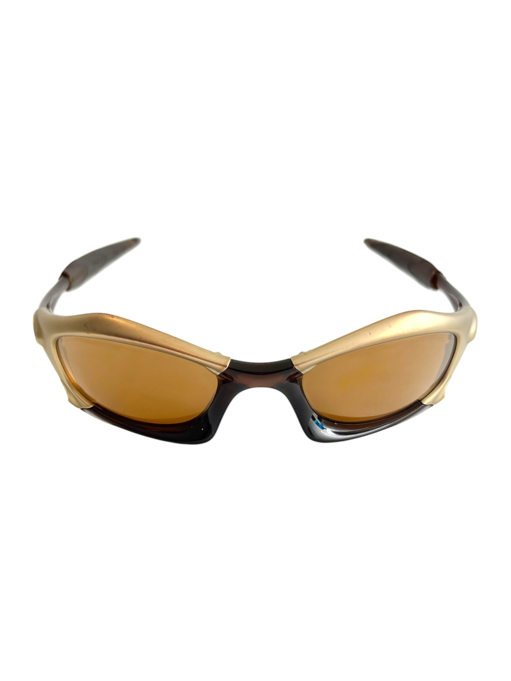 OAKLEY SPLICE PLATINUM - ROOTBEER / GOLD IRIDIUM (2002) – 16.88studio