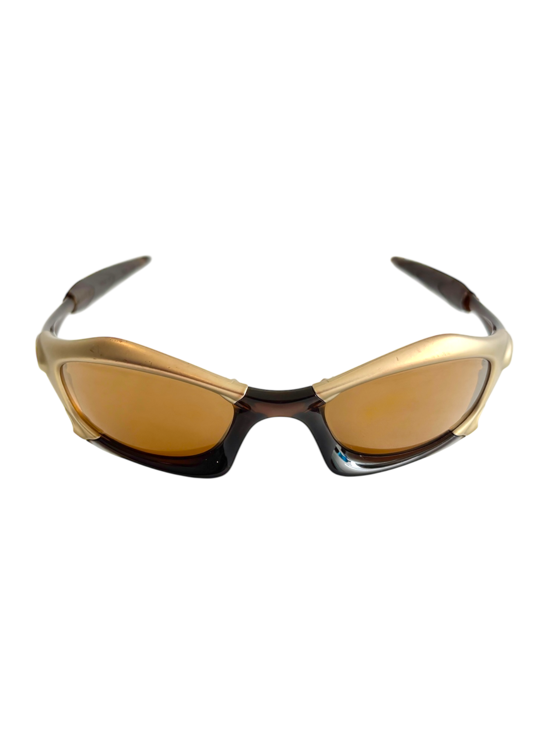 OAKLEY SPLICE PLATINUM - ROOTBEER / GOLD IRIDIUM (2002) – 16.88studio