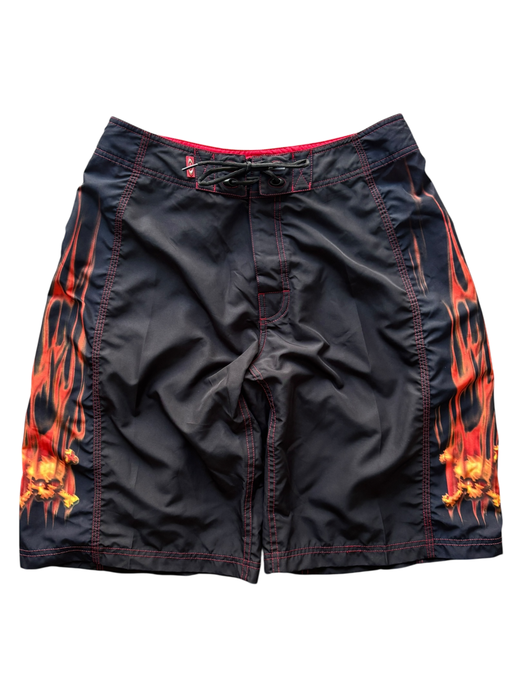 90's OAKLEY SKULL FLAME SHORTS