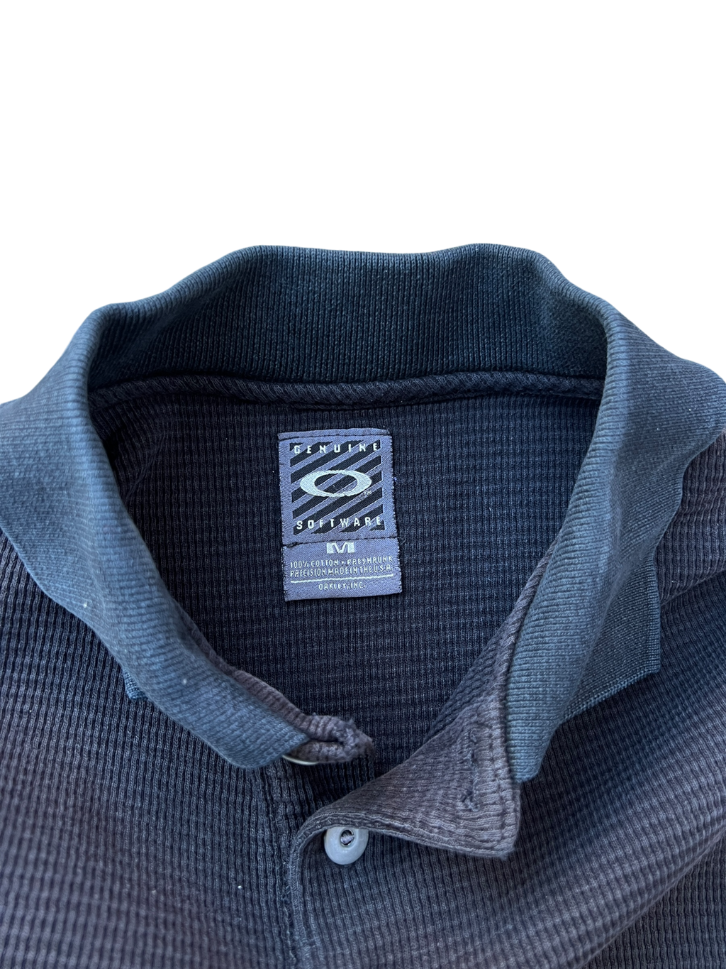 90's Oakley software polo - M