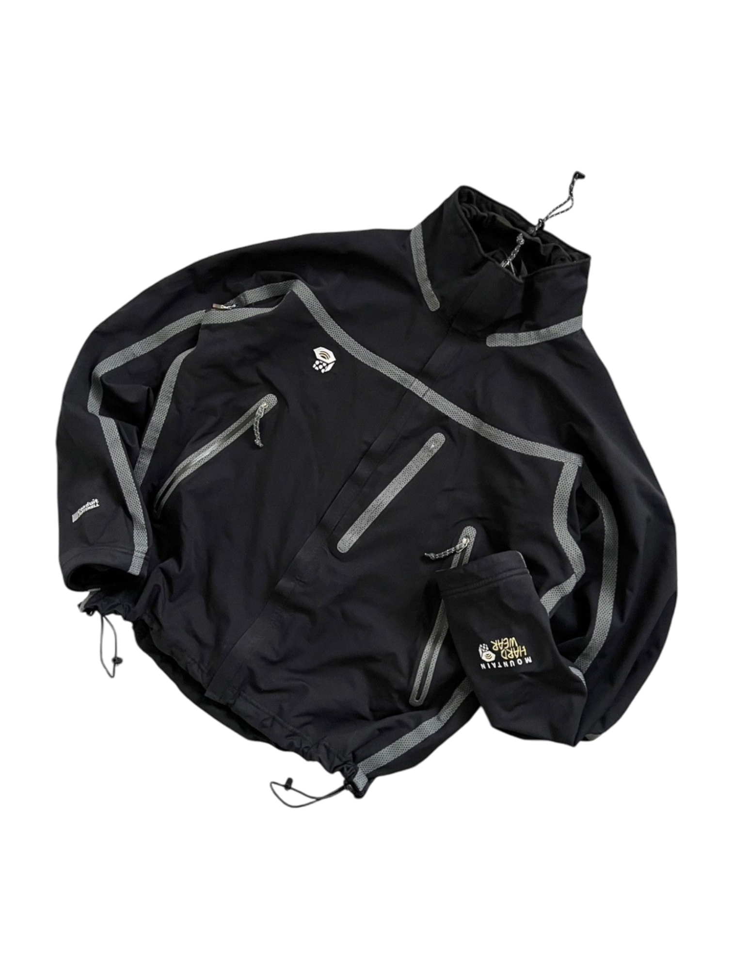 Mountain Hardwear 00s taped seam conduit softshell jacket - M