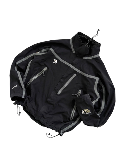 Mountain Hardwear 00s taped seam conduit softshell jacket - M