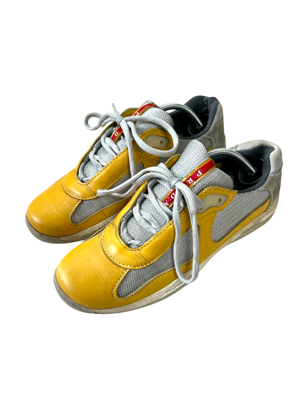 Prada America Cup Mustard shoes
