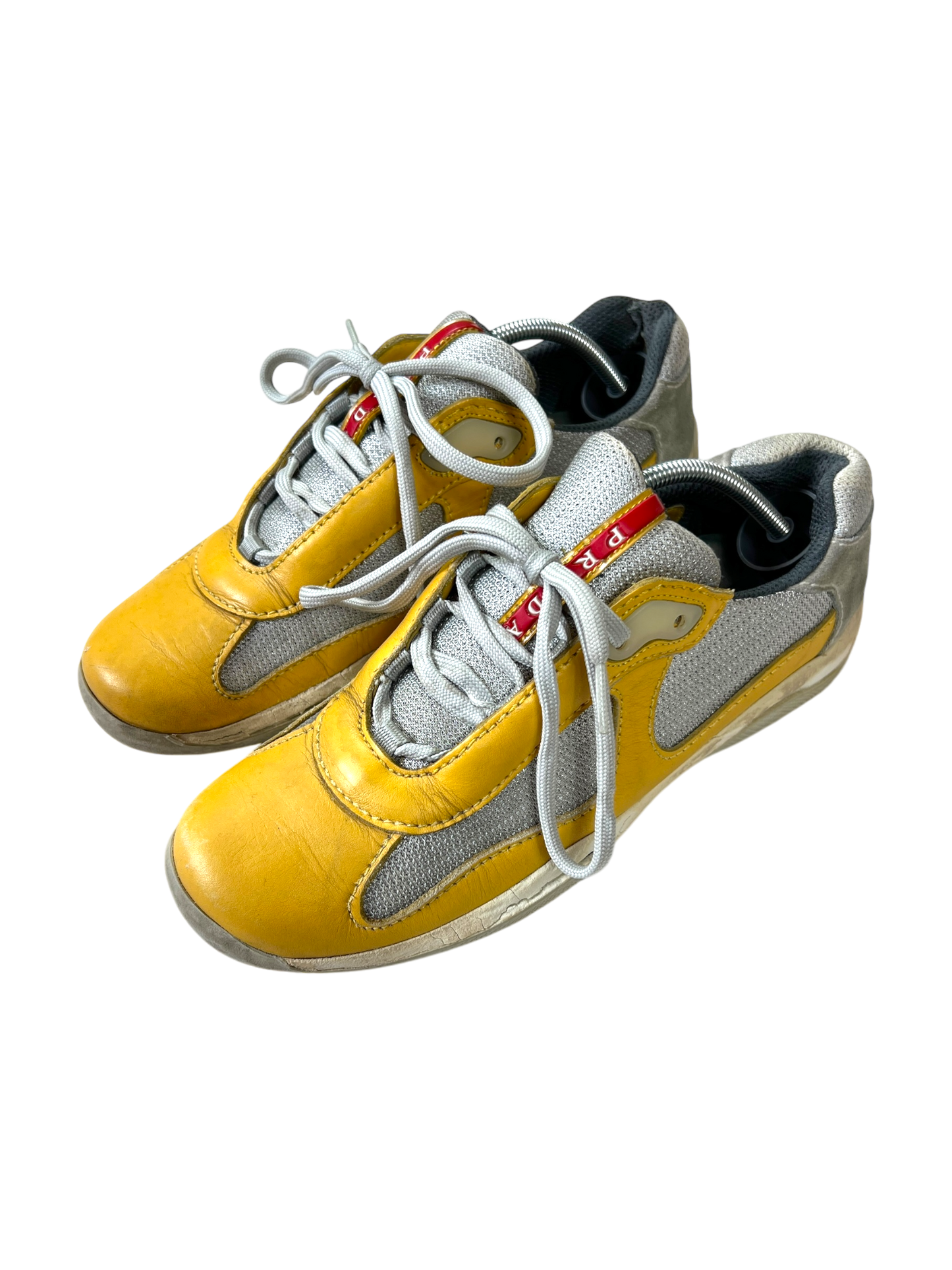 Prada America Cup Mustard shoes