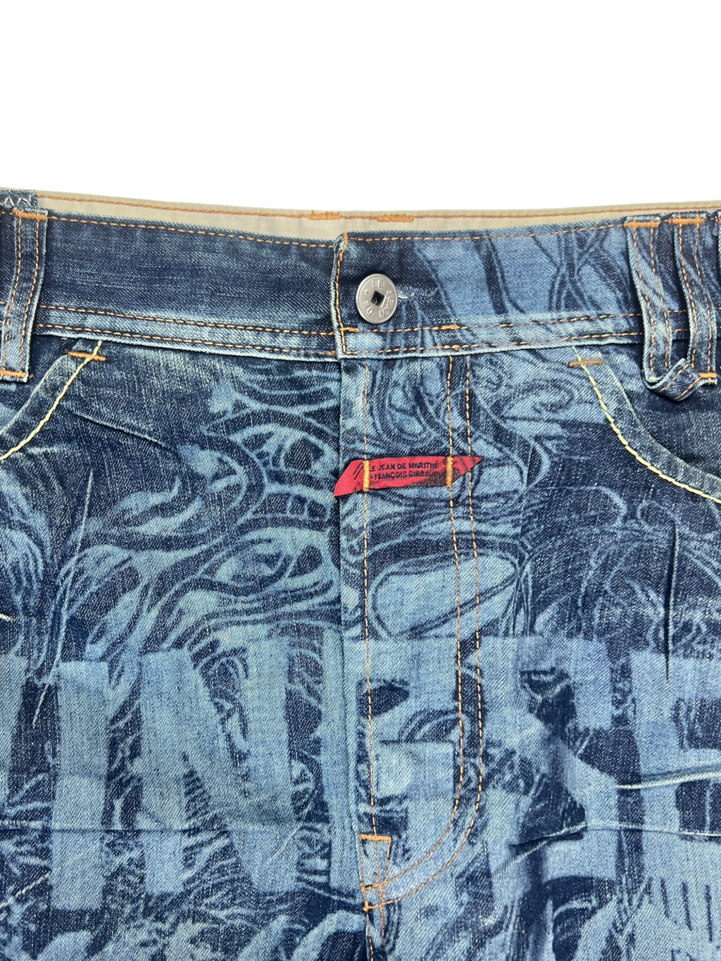 Marithé + François Girbaud All Print Jeans