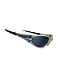 Oakley New Straight Jacket FMJ + Blue Flame sunglasses