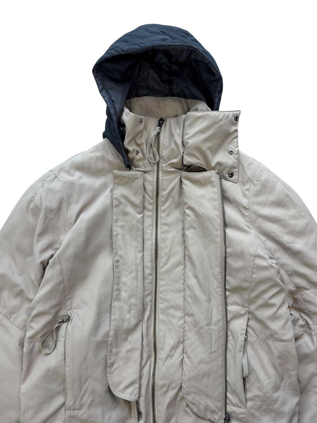 00S PRADA SPORT GORE-TEX PADDED DOUBLE ZIPPER JACKET