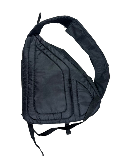 90's tri harness canva sling bag