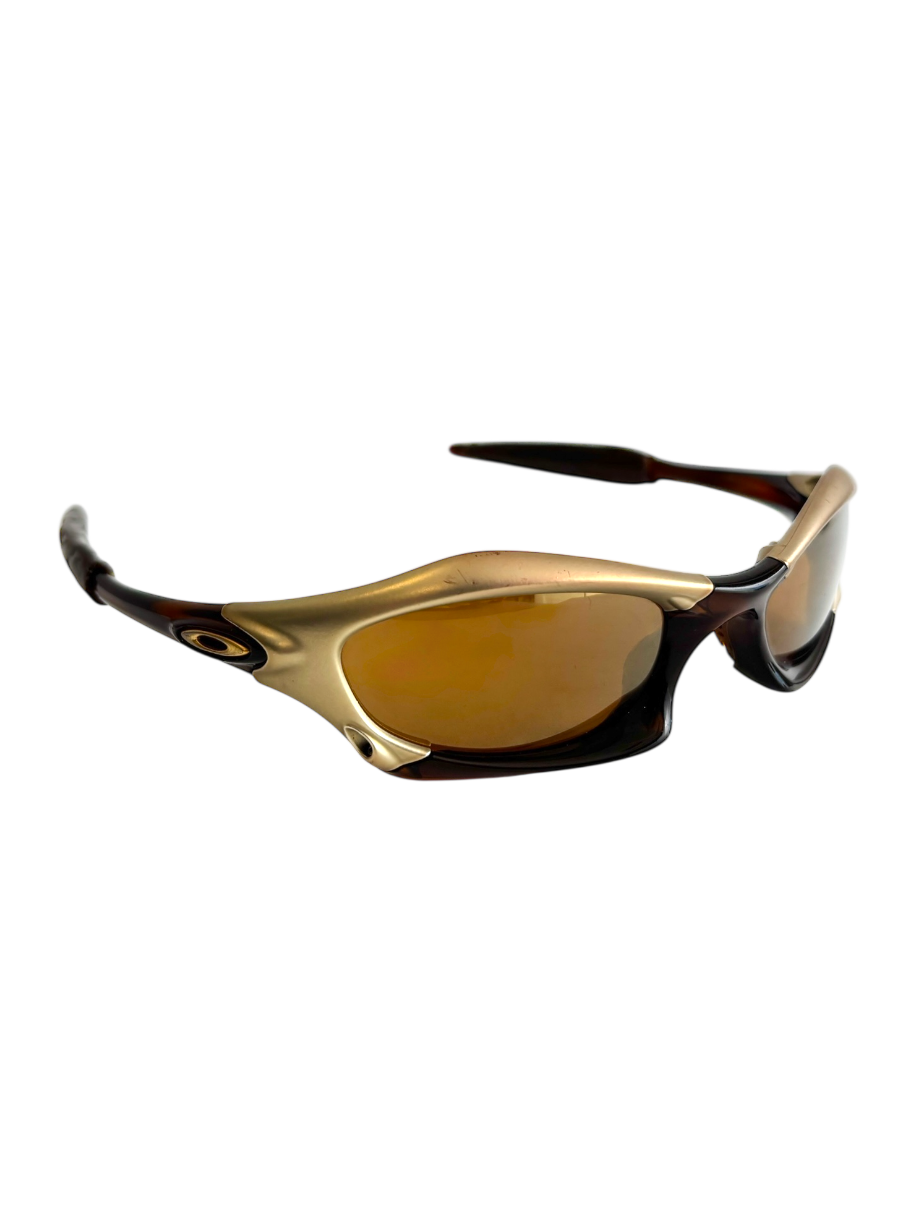 OAKLEY SPLICE PLATINUM - ROOTBEER / GOLD IRIDIUM (2002)