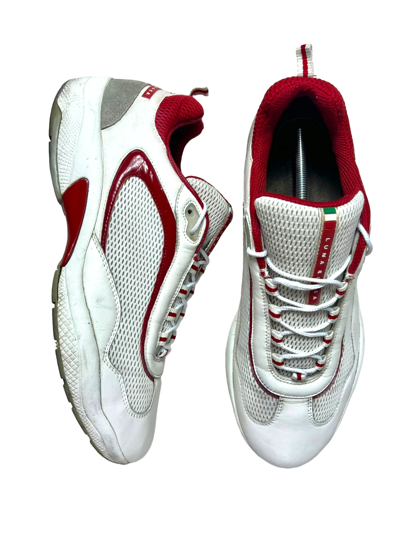 Prada linea rossa america's cup variation shoes - size 44