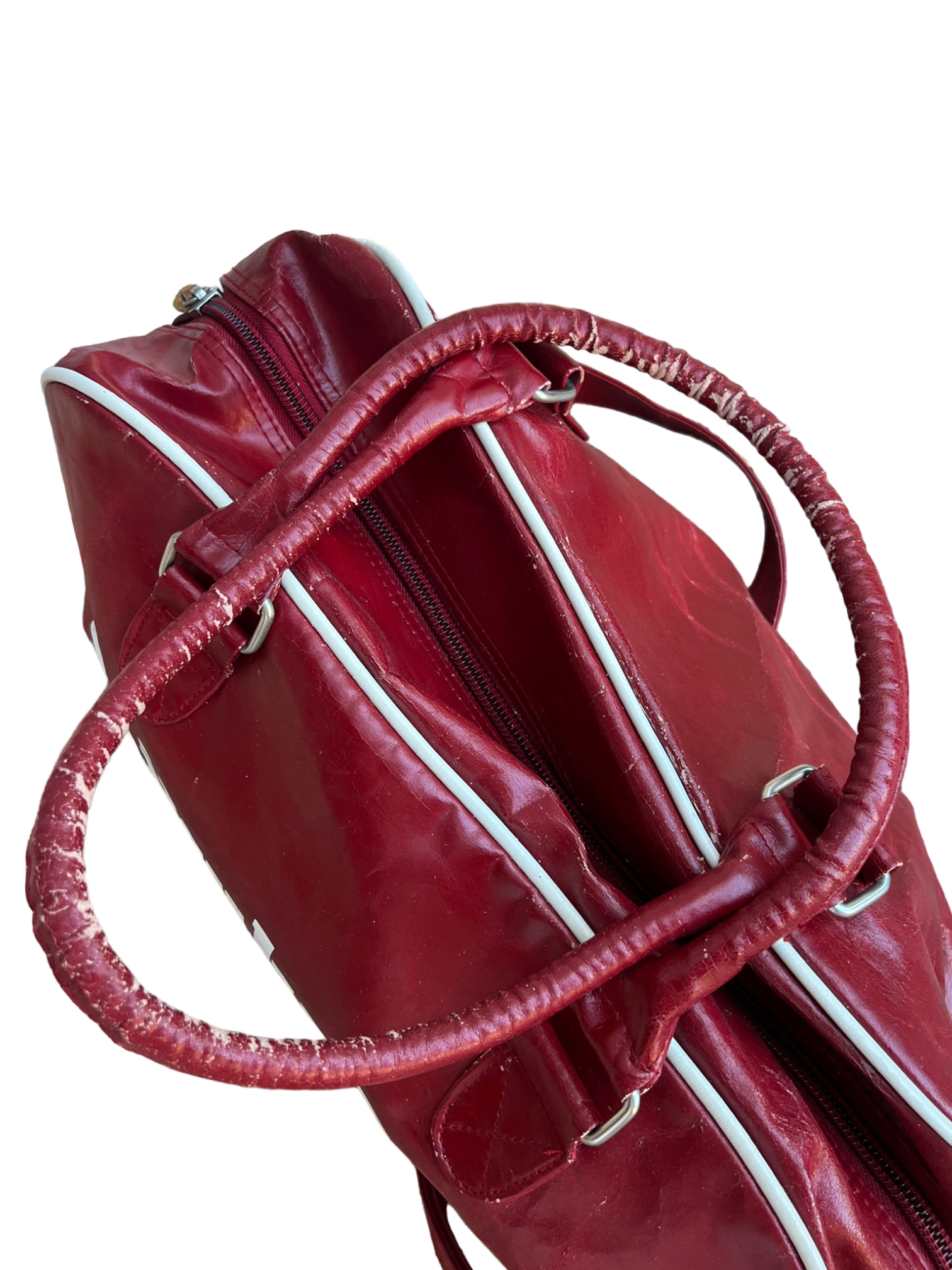 Onitsuka Tiger leather sport bag