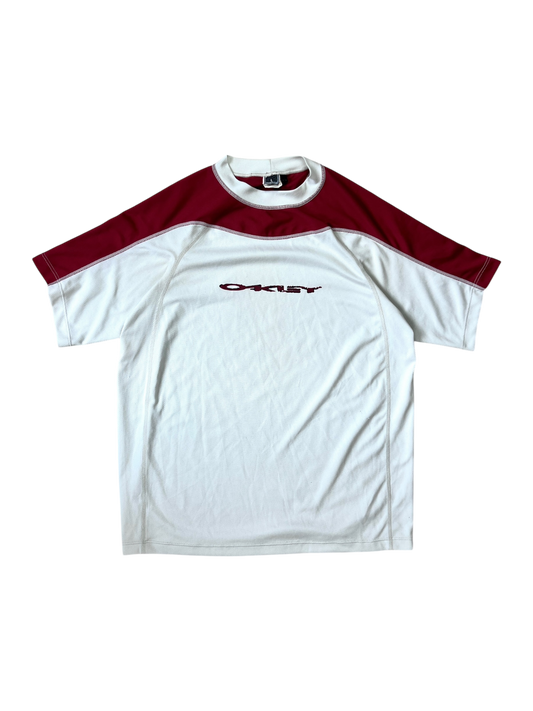 00's Oakley spell out tee - L