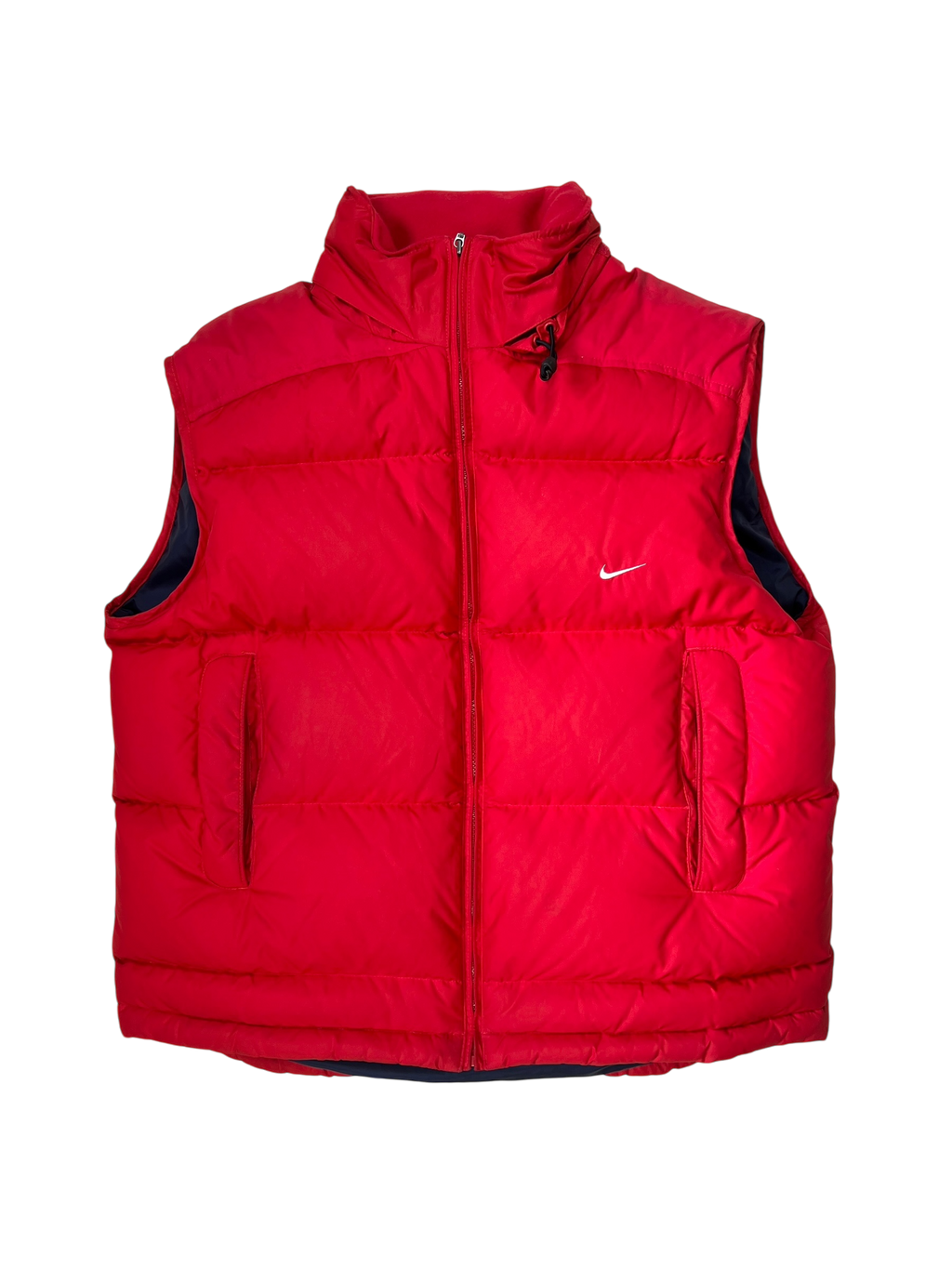 90'S NIKE PUFFER HOODED VEST