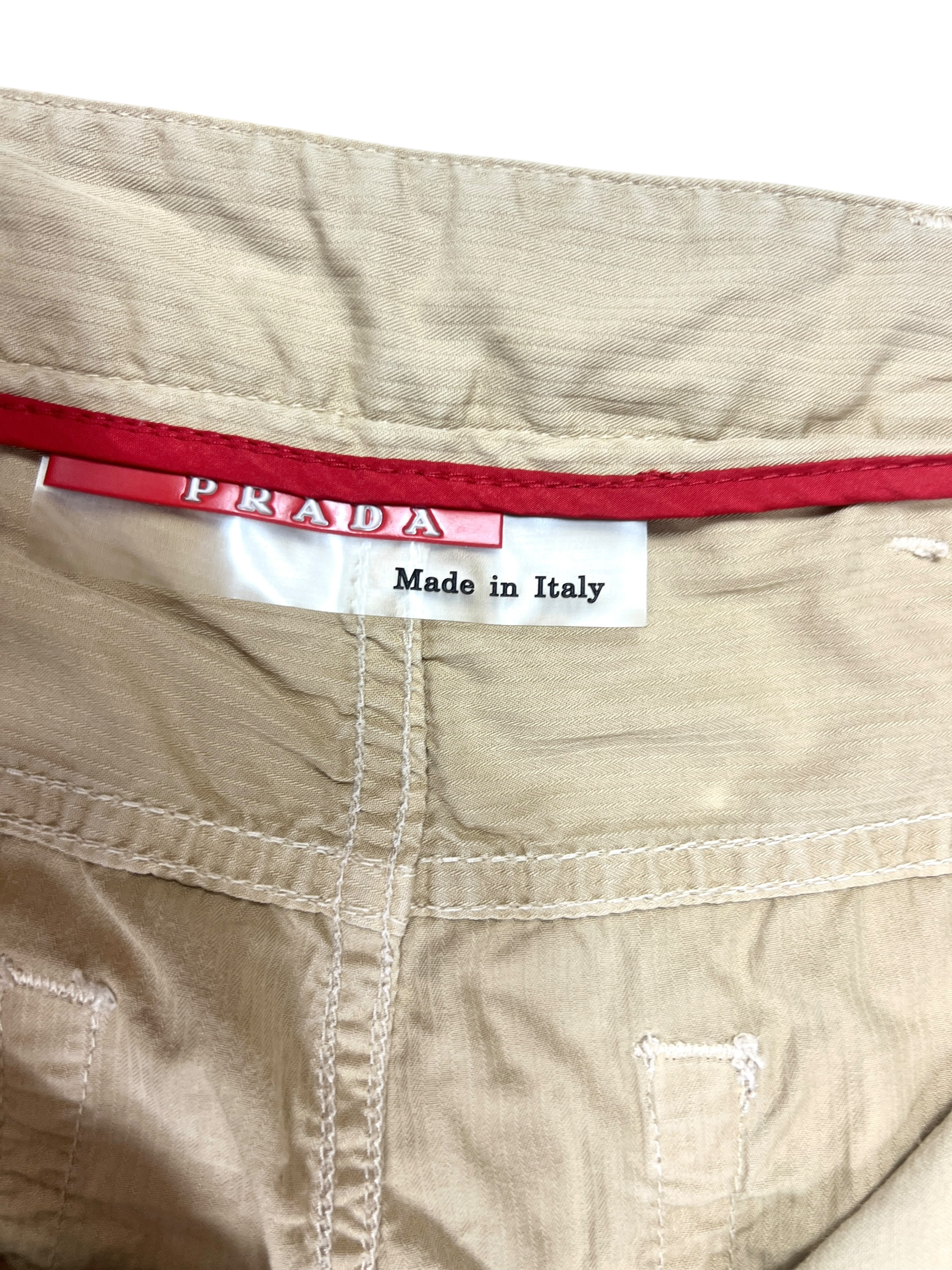 PRADA LINEA ROSSA STRAIGHT CHINOS