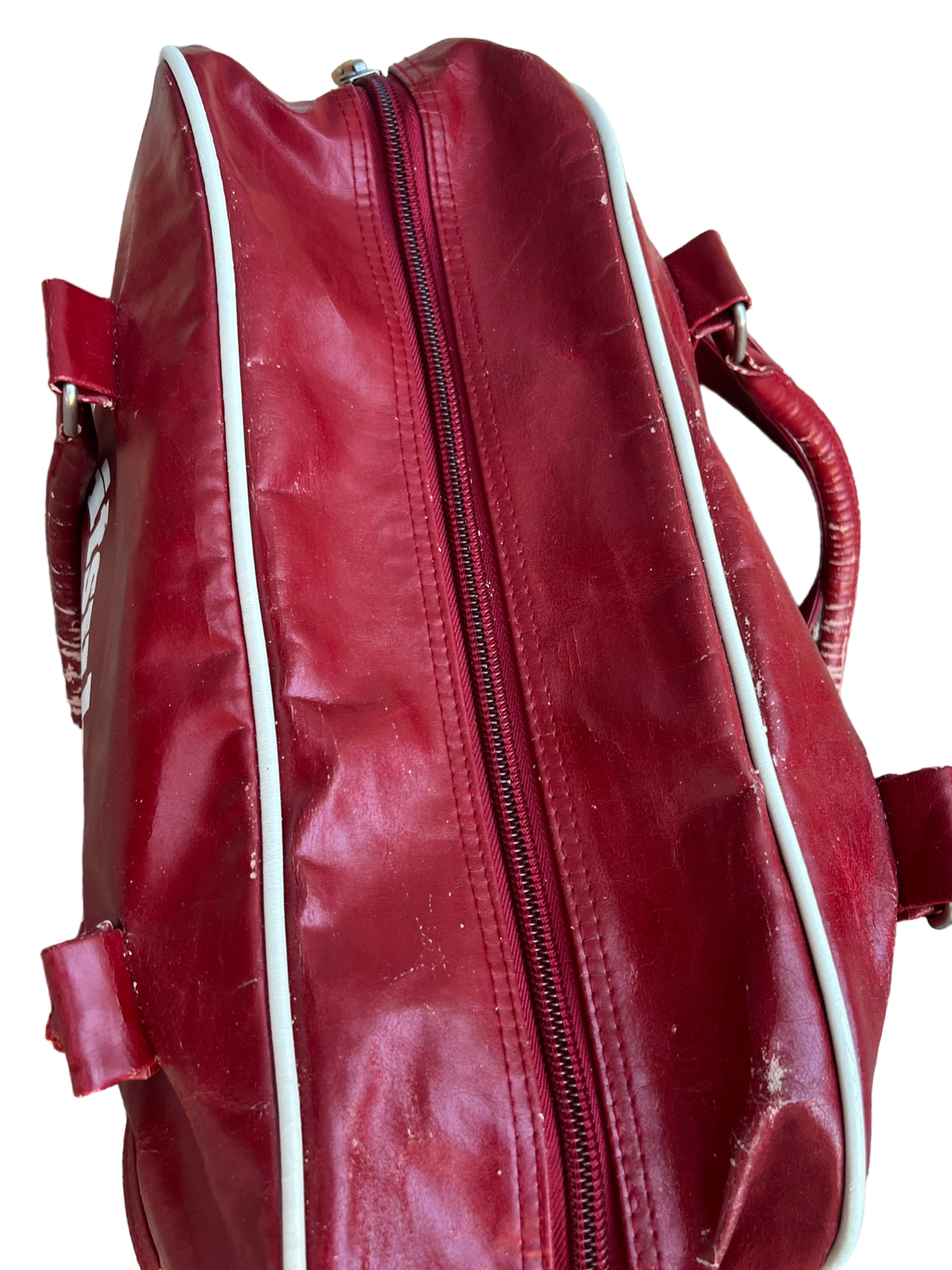 Onitsuka Tiger leather sport bag