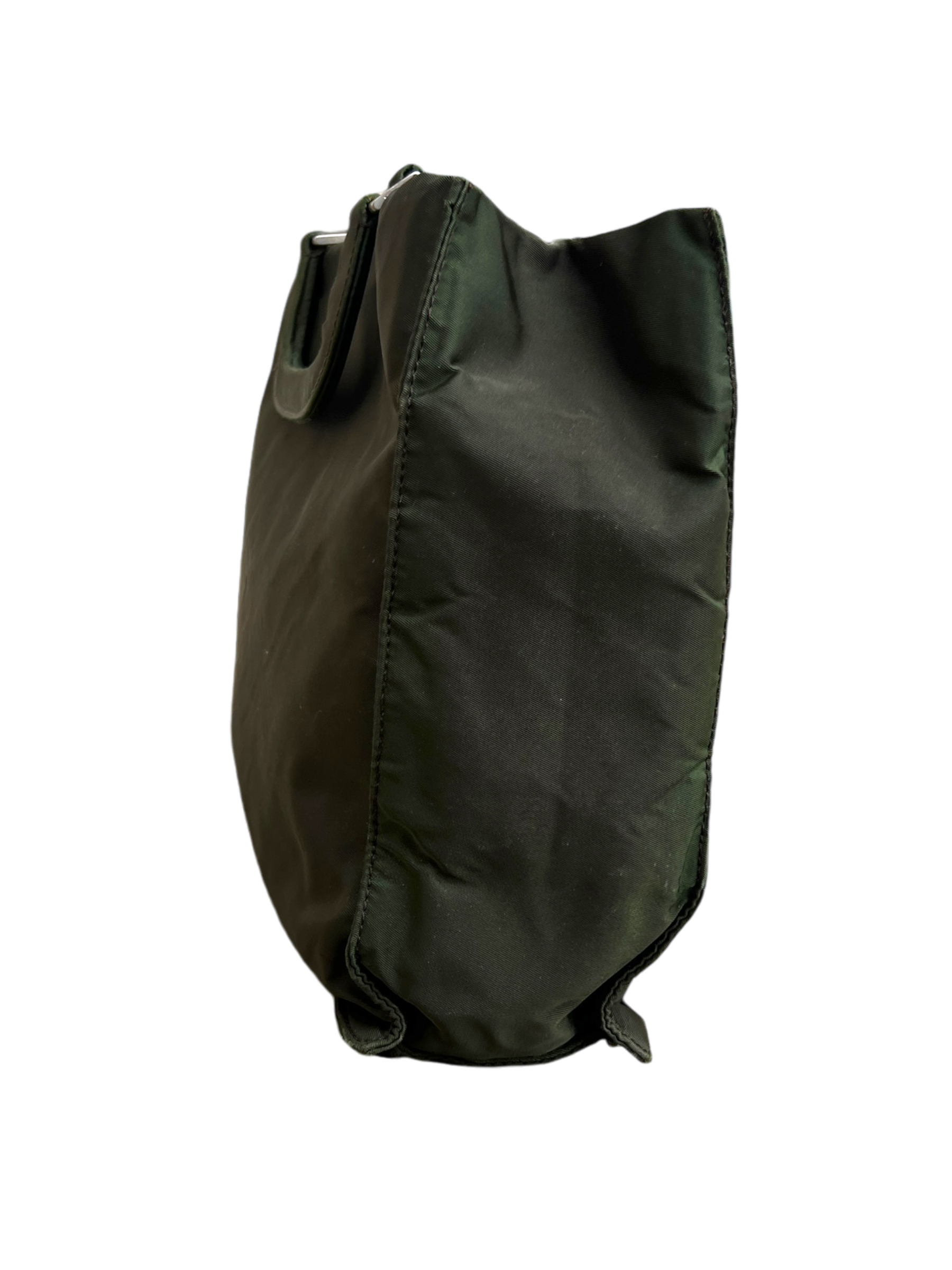 Prada mainline canvas shoulder bag