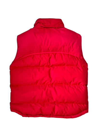 90s Nike Puffer hooded vest - M