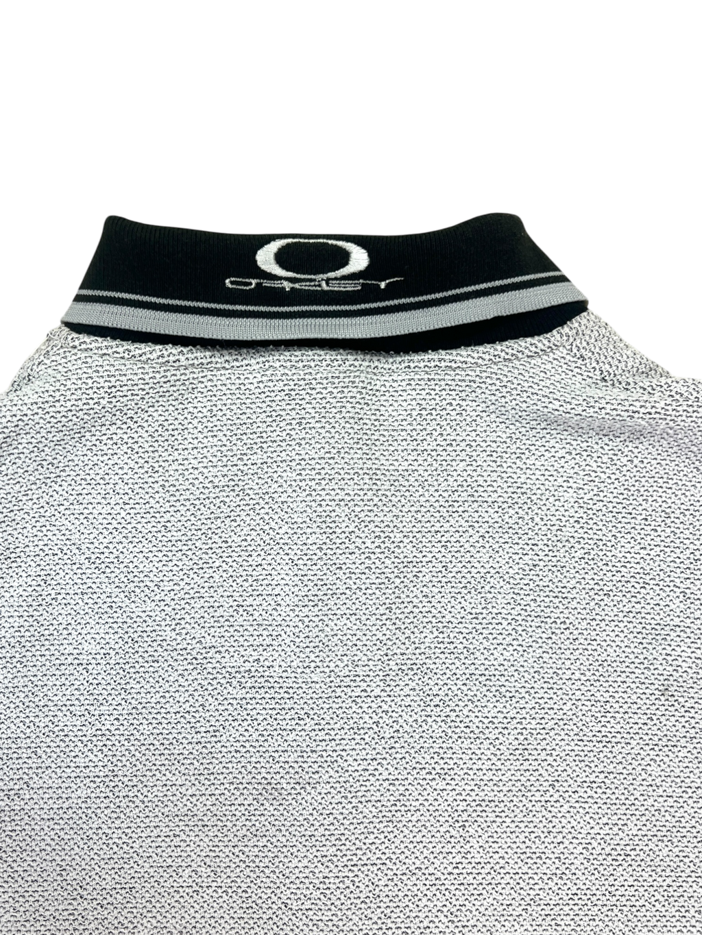 90's Oakley Software Quarter Zip Embroidered Polo