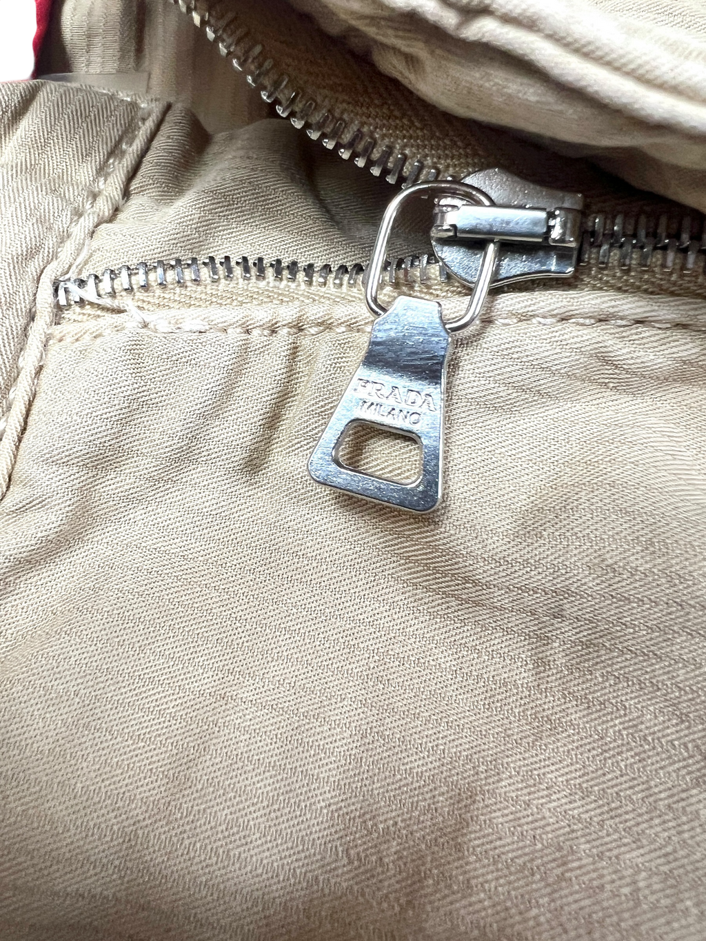 PRADA LINEA ROSSA STRAIGHT CHINOS