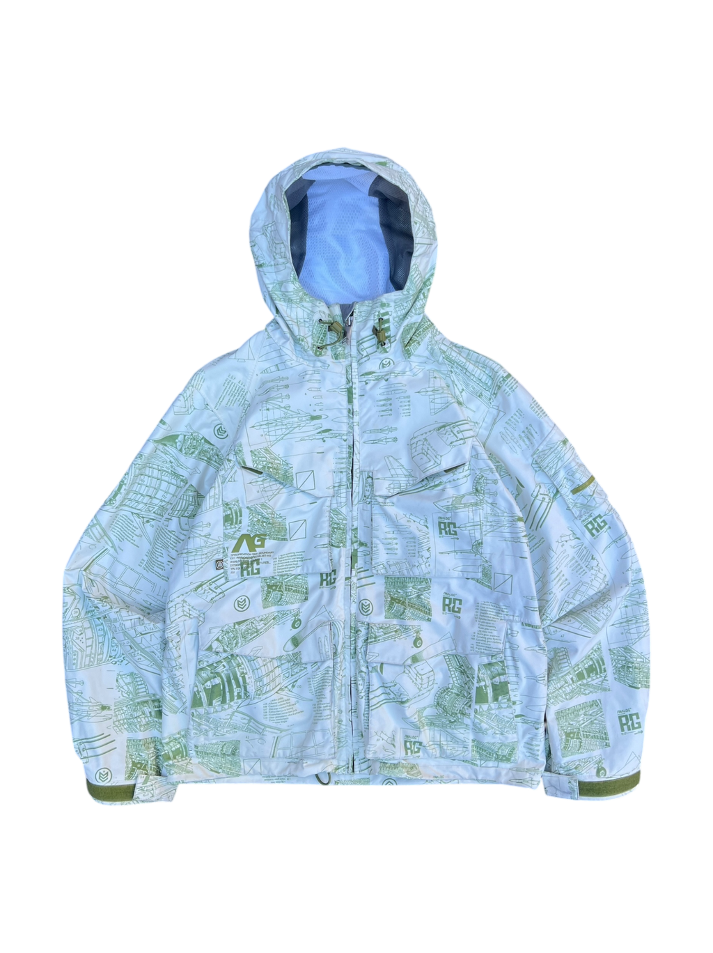 Burton Analog AG Rocket Design All Over Print Jacket