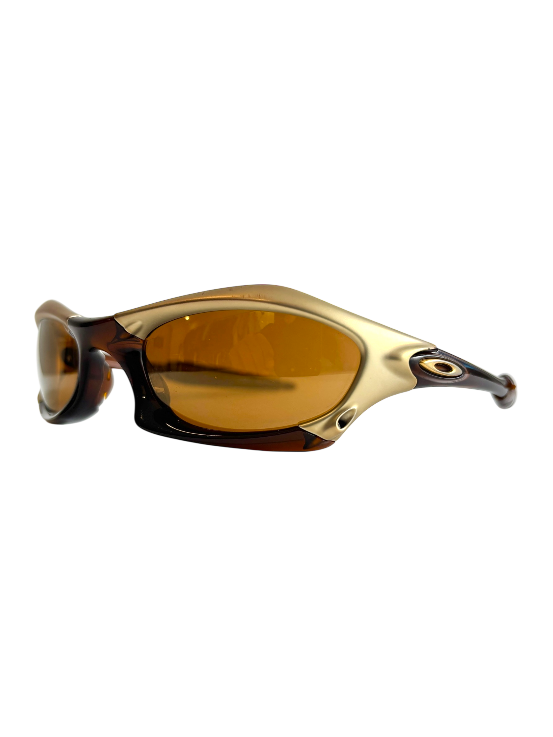 OAKLEY SPLICE PLATINUM - ROOTBEER / GOLD IRIDIUM (2002)