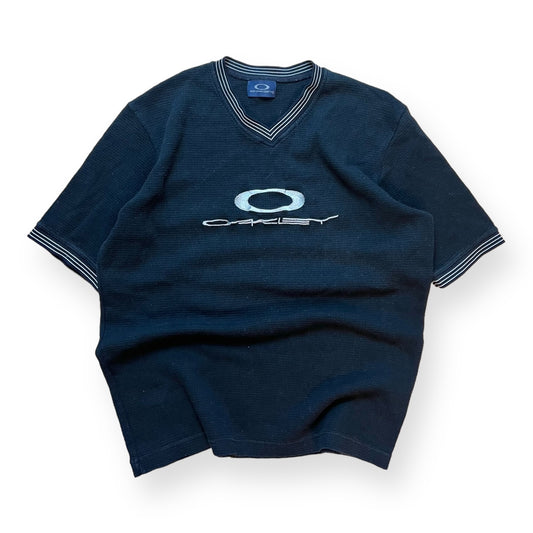 Camiseta vintage Oakley con logo bordado