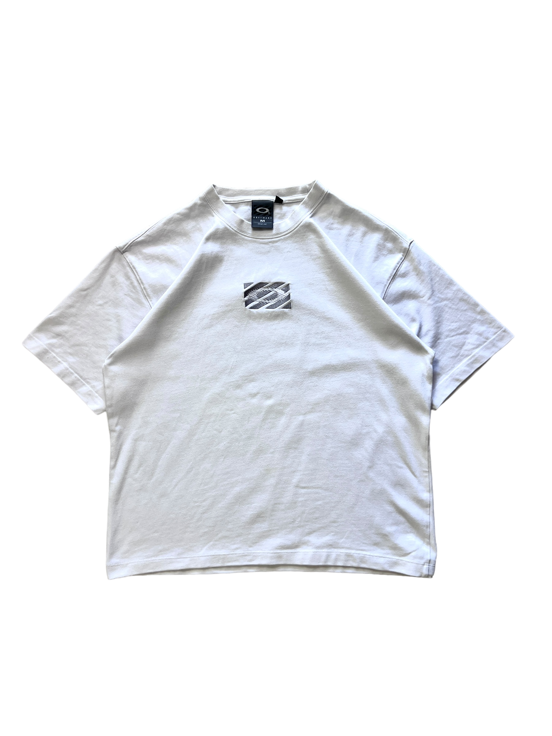90's Oakley software central logo tee - M