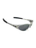 Oakley Minute Silver Frame Black Iridium Lens Sunglasses