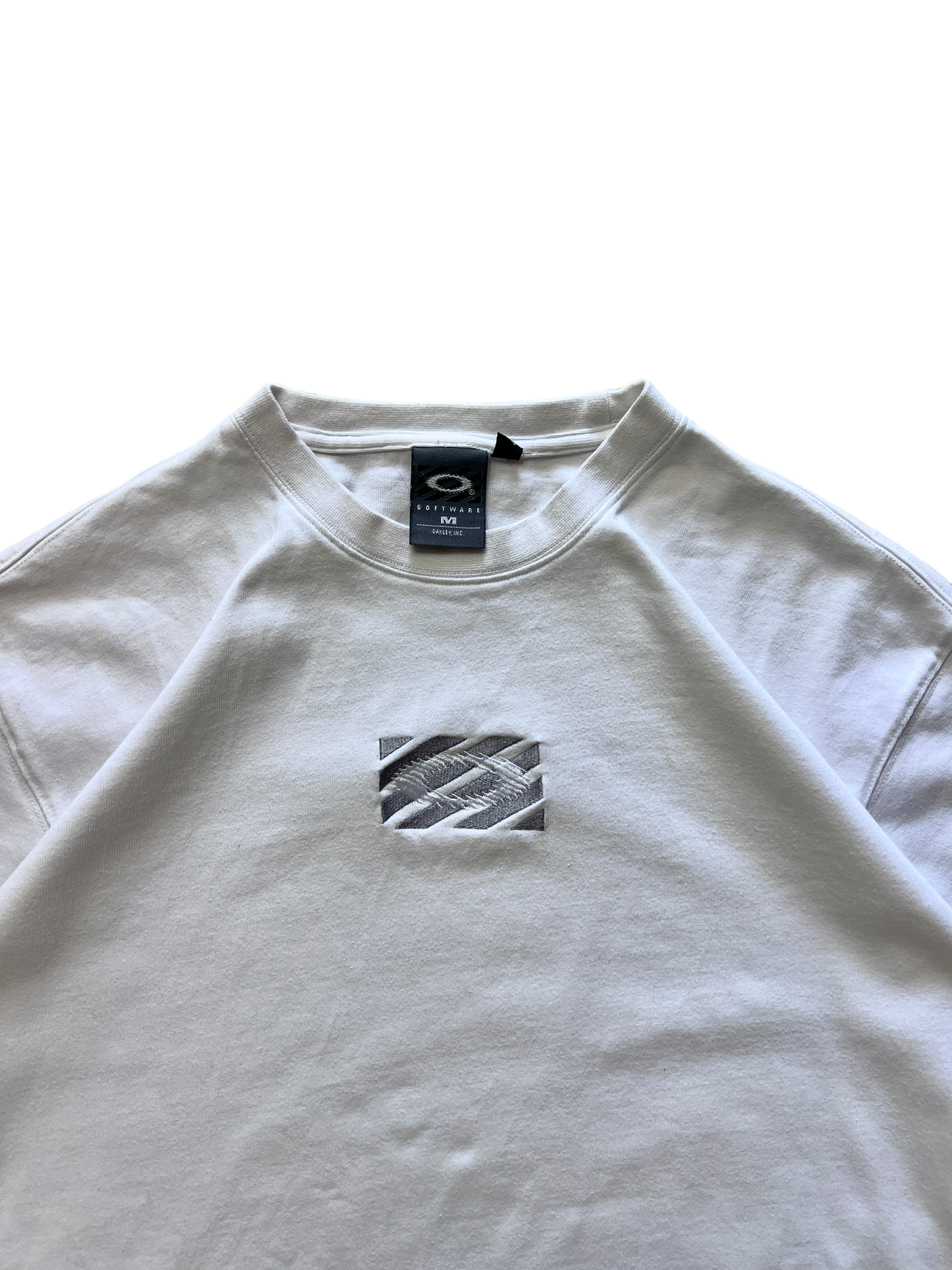 90's Oakley software central logo tee - M