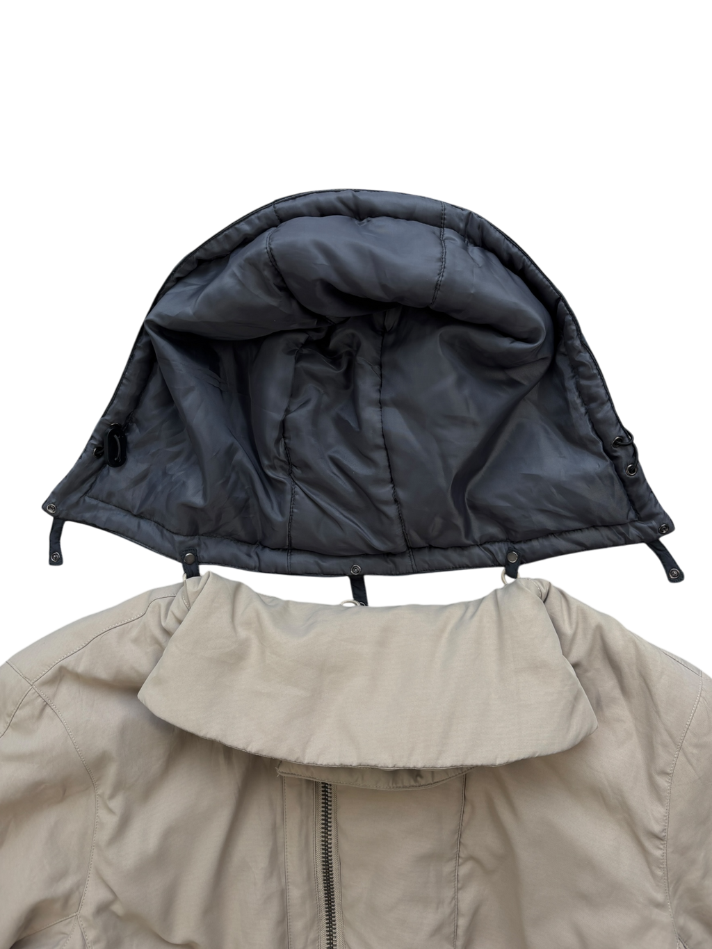 00s PRADA SPORT GORE-TEX PADDED DOUBLE ZIPPER JACKET