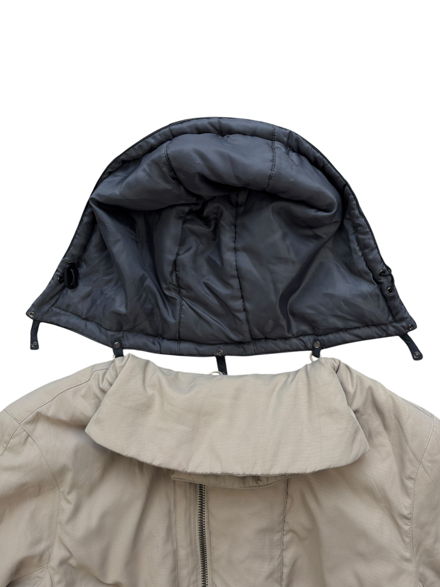 00s PRADA SPORT GORE-TEX PADDED DOUBLE ZIPPER JACKET