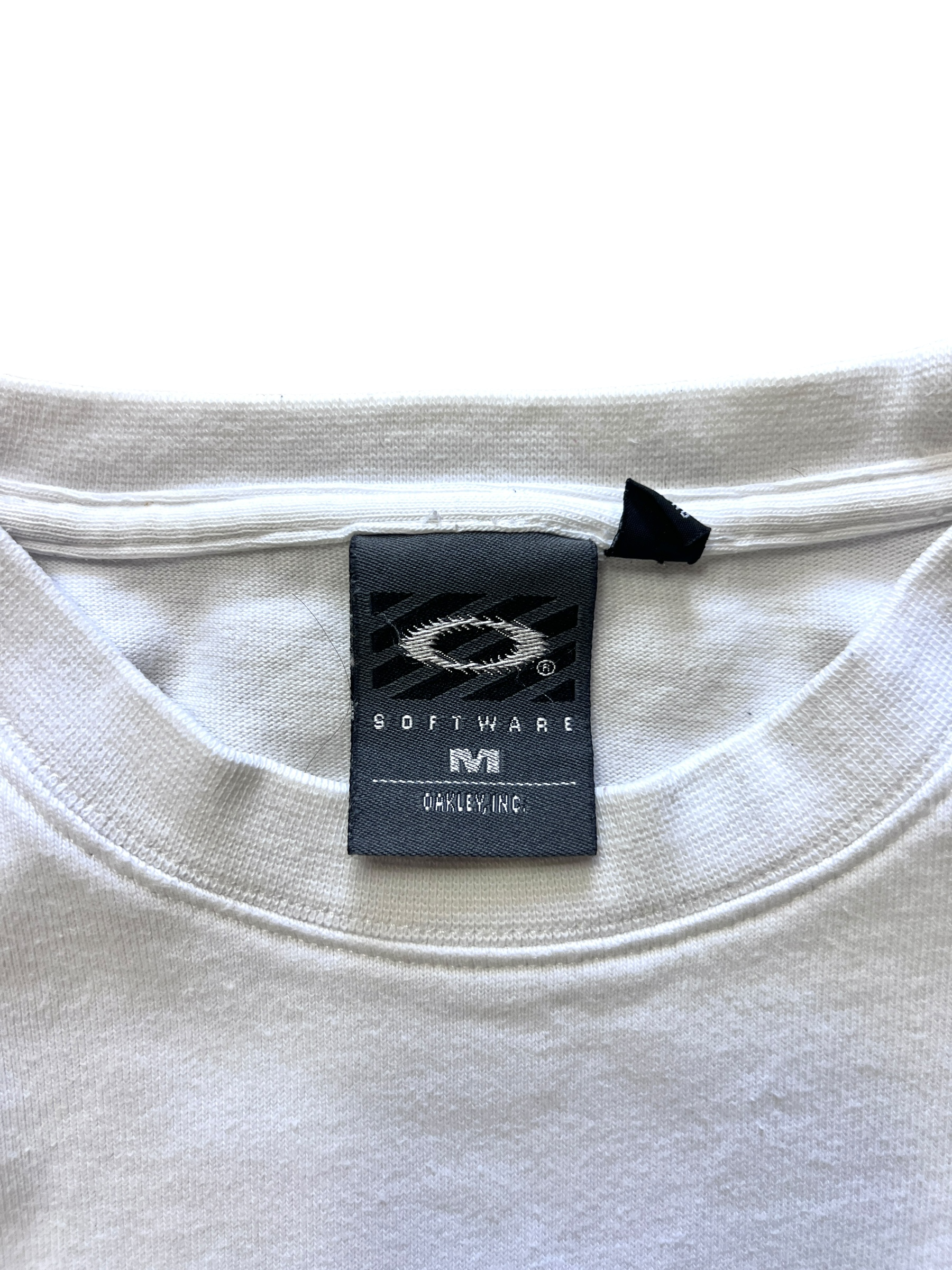 90's Oakley software central logo tee - M