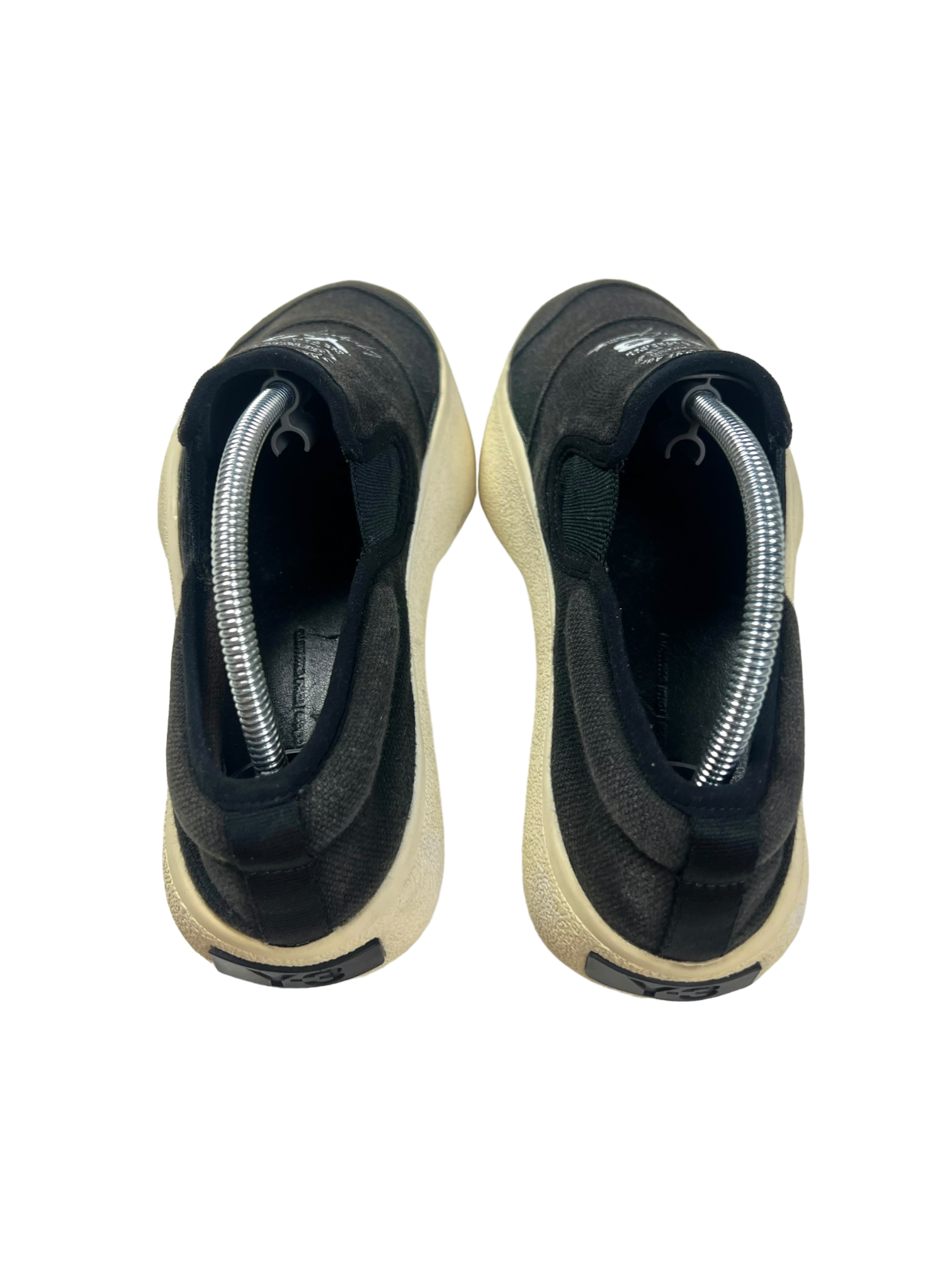 Adidas Y-3 Tangutsu black canvas slip on - size 36