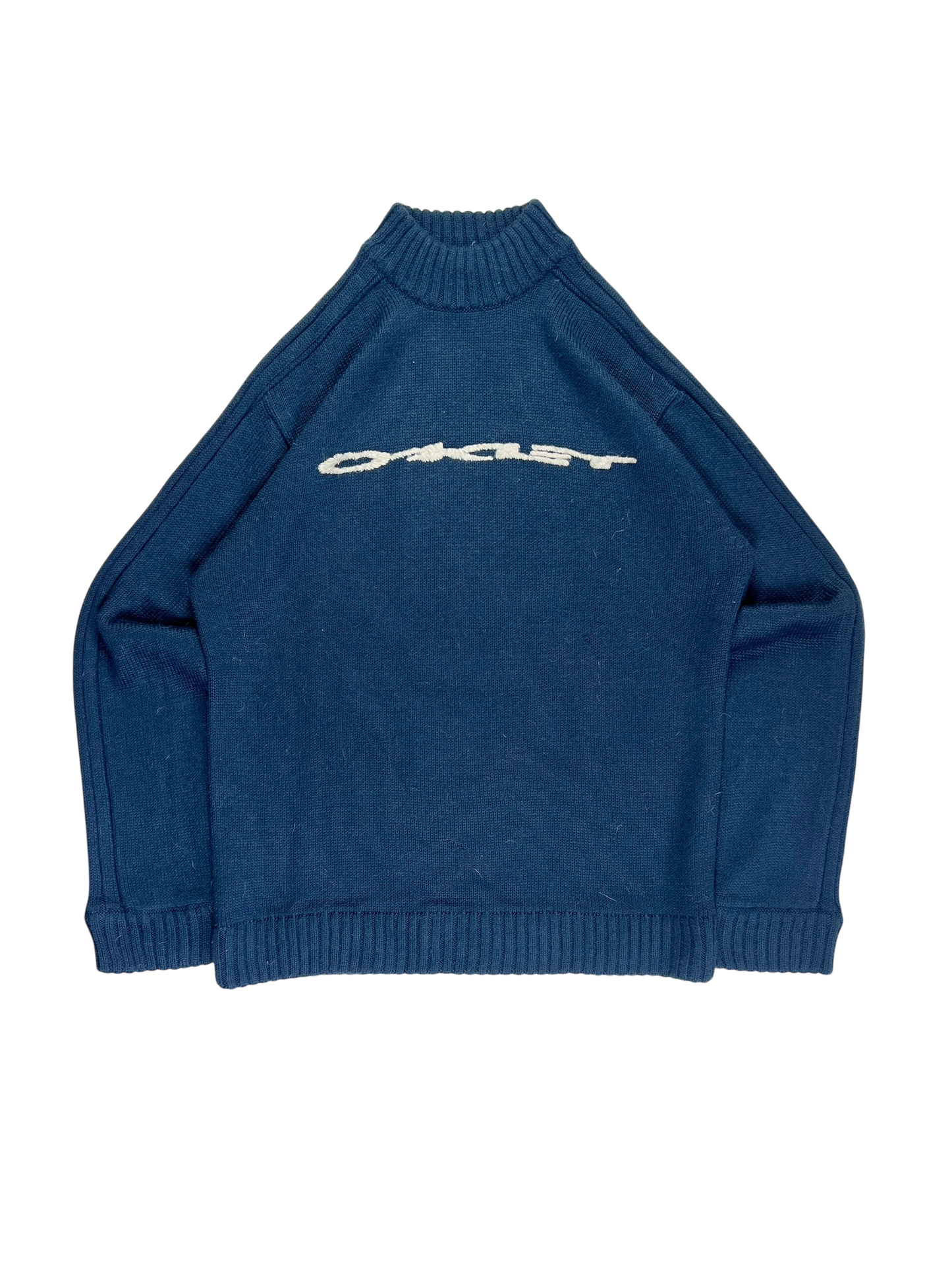 Early 2000's Oakley Spell Out Knit Sweater