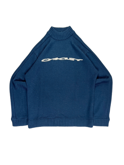 Early 2000's Oakley Spell Out Knit Sweater