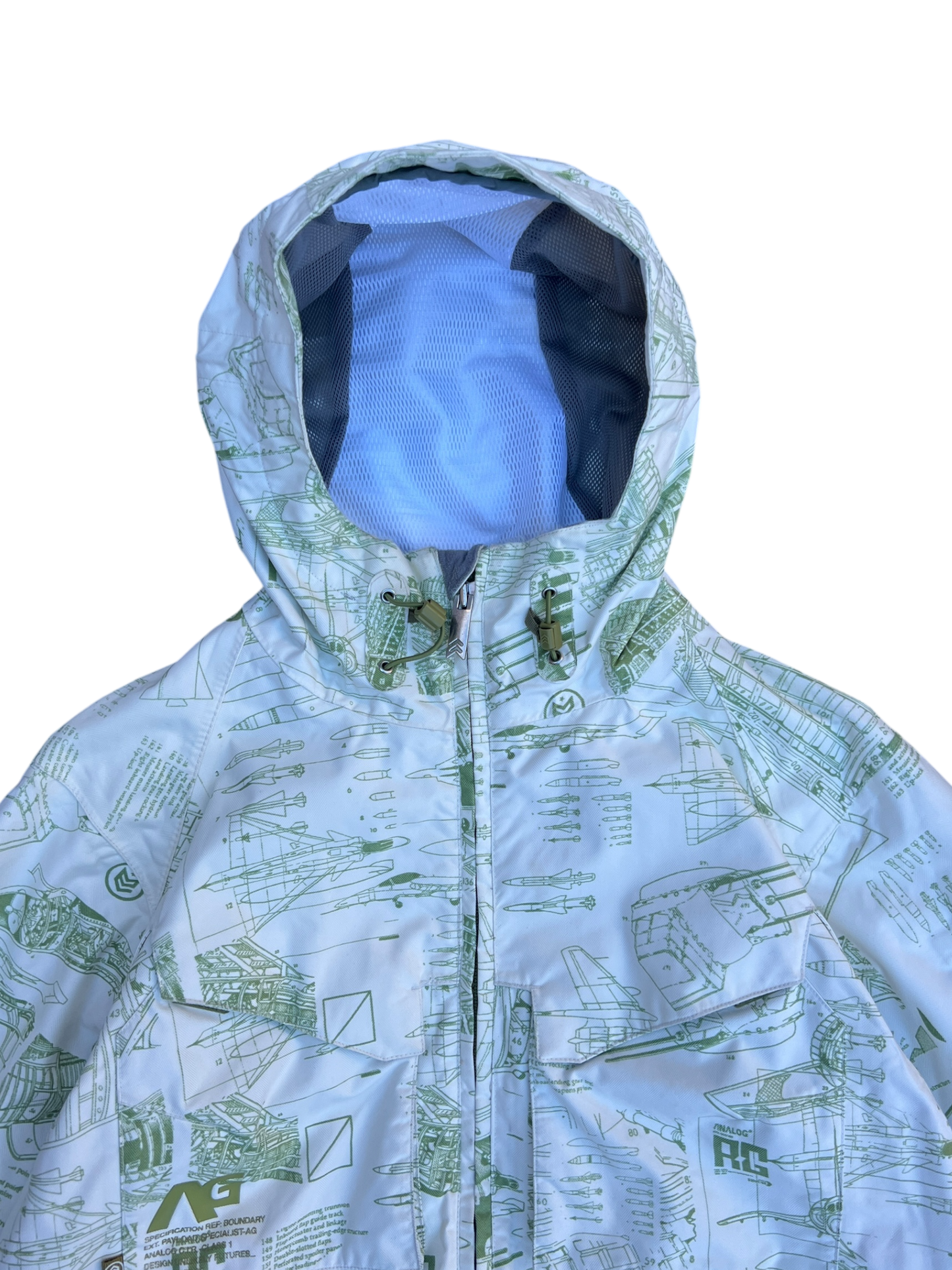 Burton Analog AG Rocket Design All Over Print Jacket