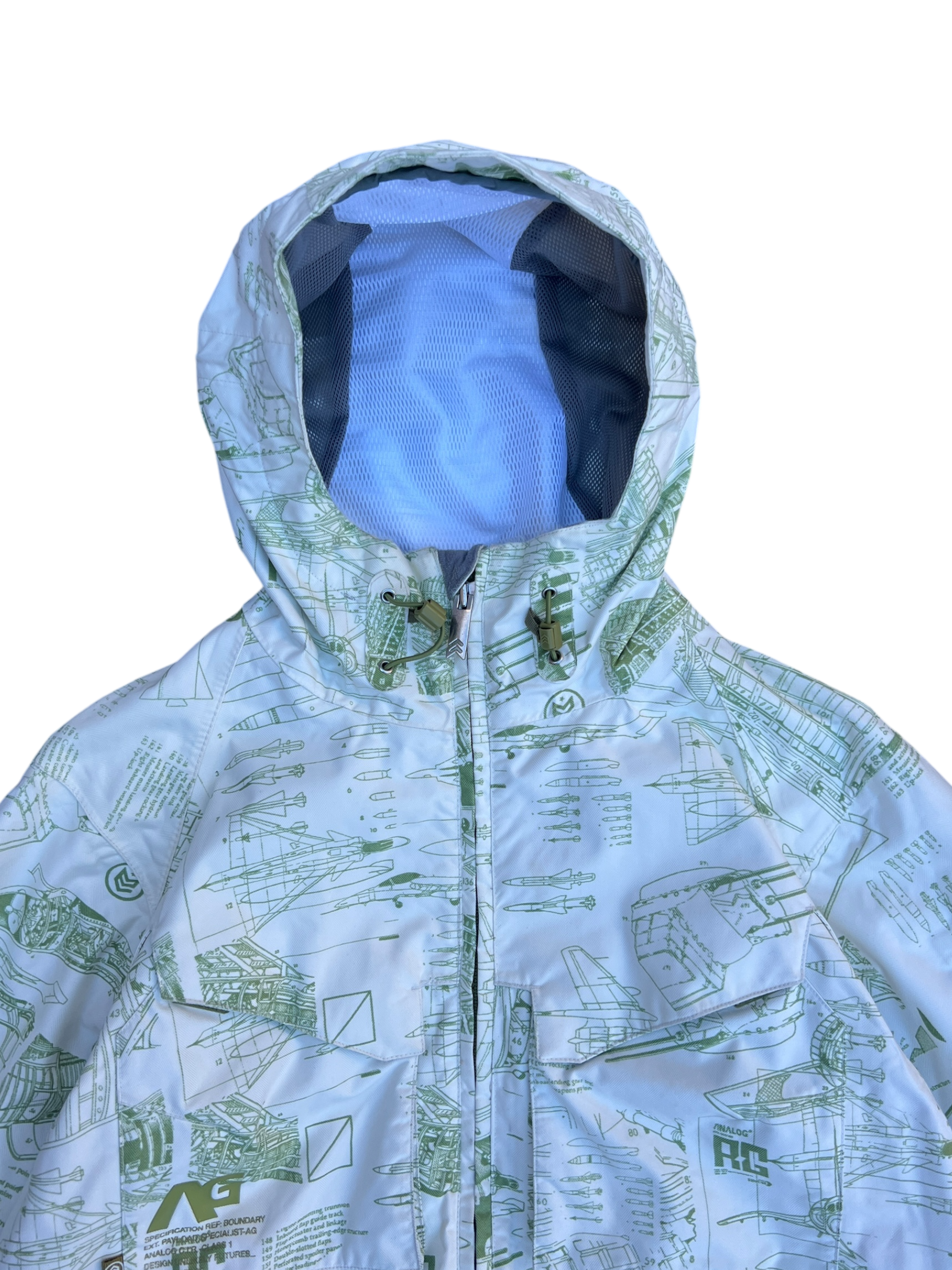 Burton Analog AG Rocket Design All Over Print Jacket