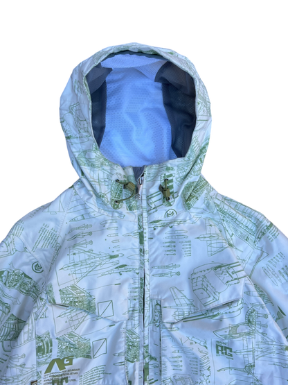 Burton Analog AG Rocket Design All Over Print Jacket