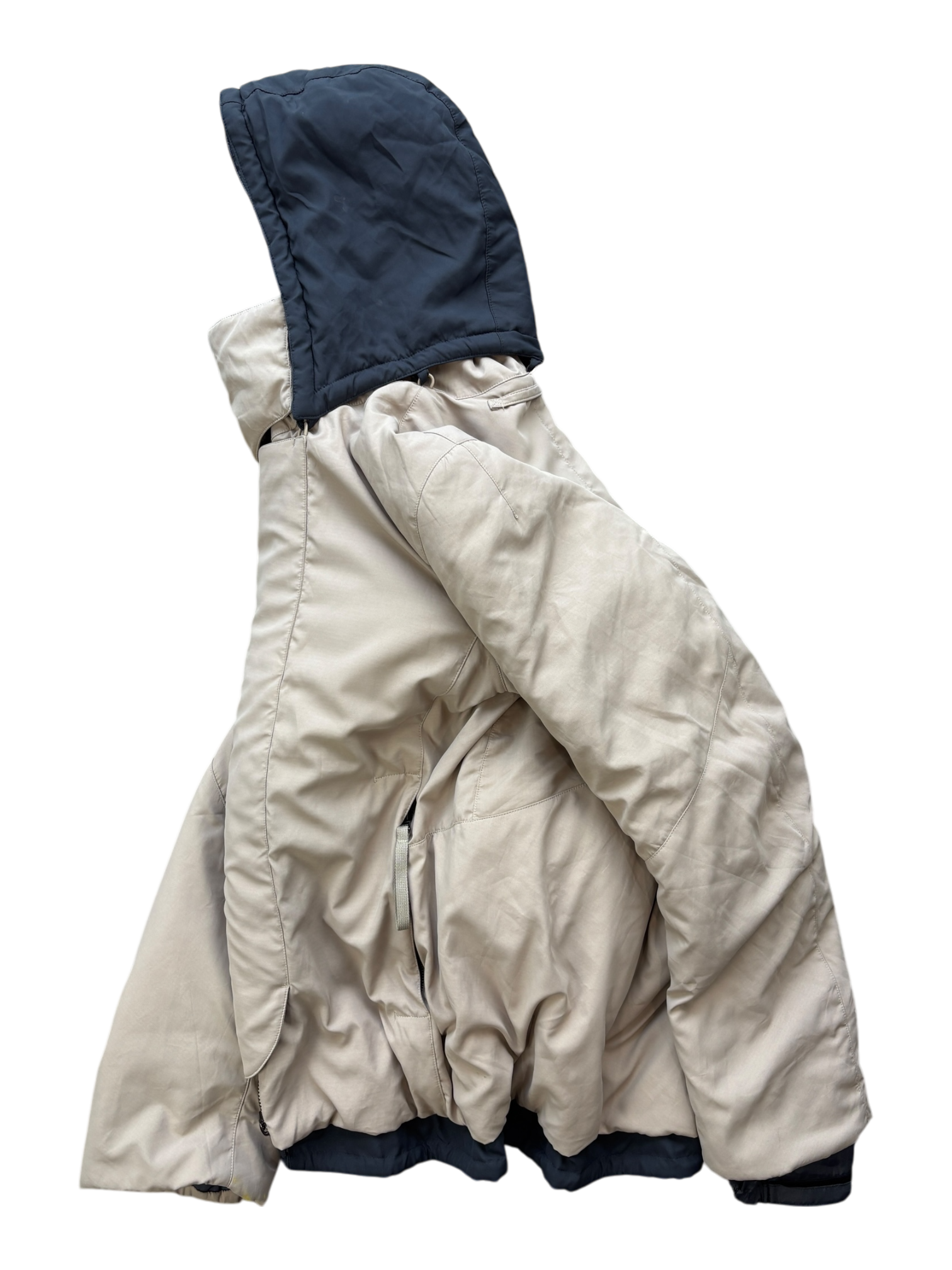 00S PRADA SPORT GORE-TEX PADDED DOUBLE ZIPPER JACKET