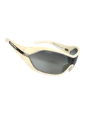 00'S PRADA MASK IVORY SUNGLASSES