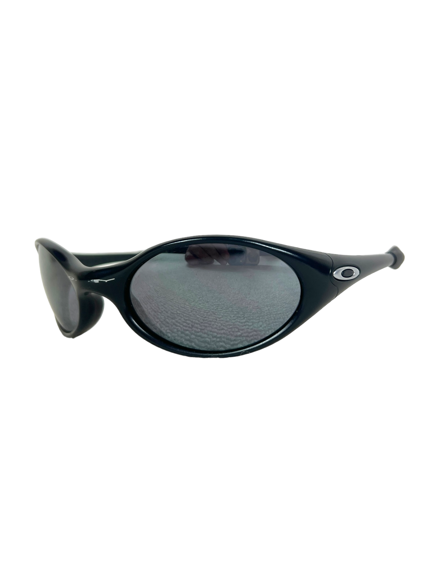 00's Oakley jacket jet black black iridium sunglasses