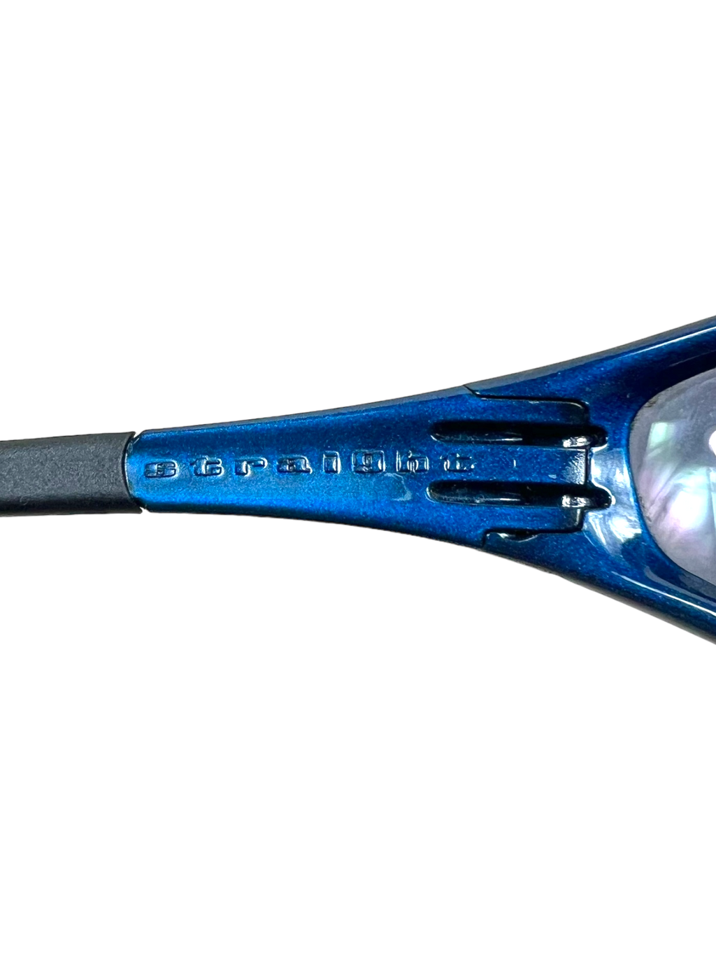 Oakley straight jackets royal blue sunglasses
