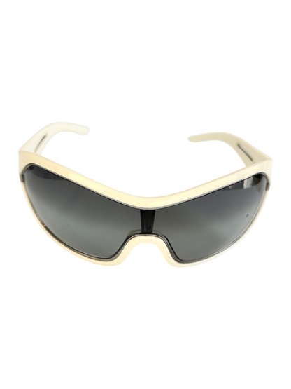00'S PRADA MASK IVORY SUNGLASSES