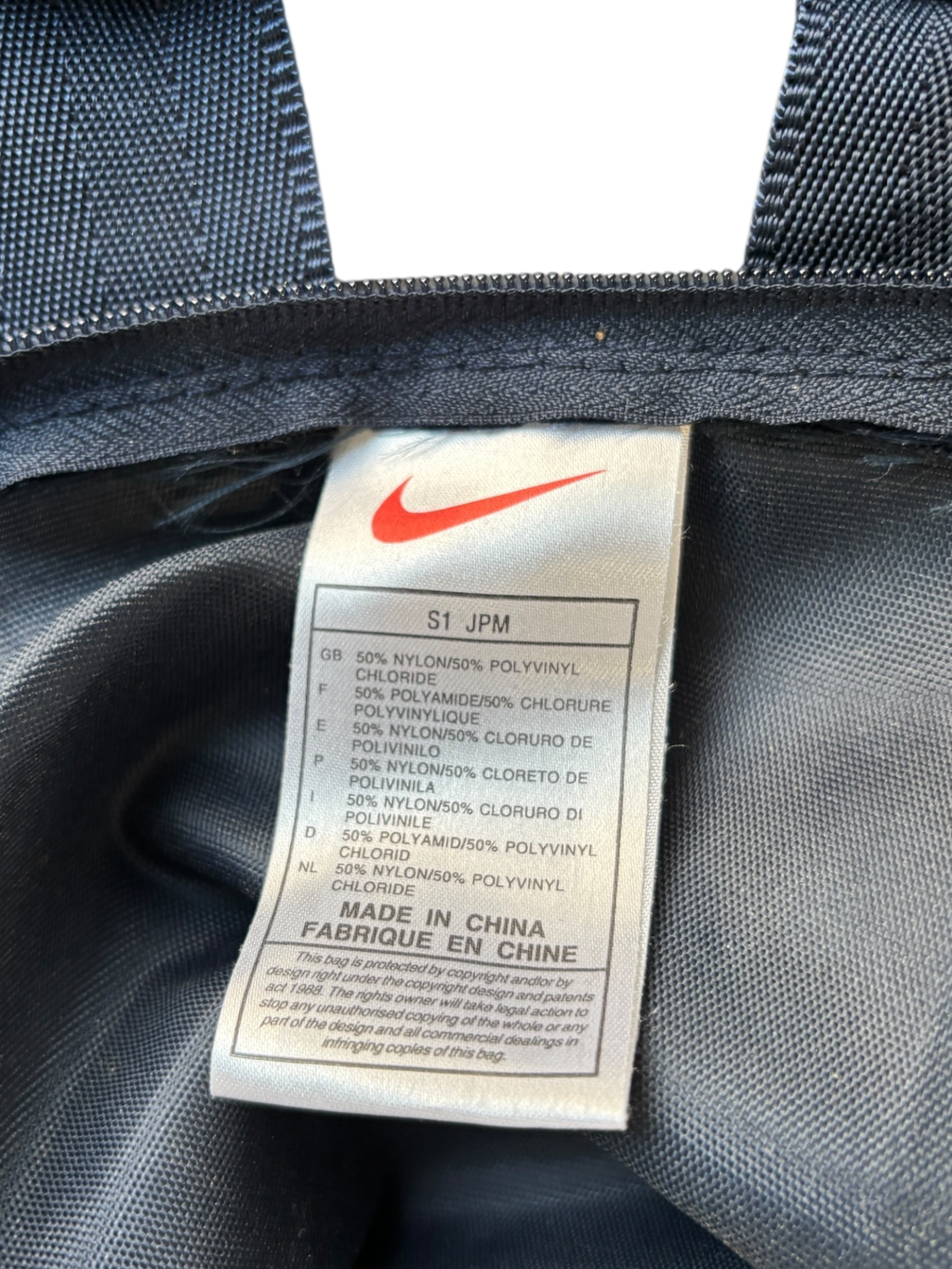00'S NIKE TRANSLUCENT MINI BACKPACK