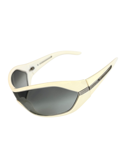00'S PRADA MASK IVORY SUNGLASSES