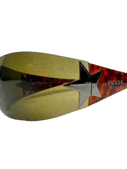 00's Prada star sunglasses